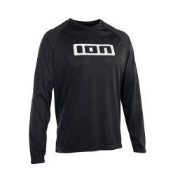 Bluza rowerowa ION Logo LS. Czarne bluzy damskie ION, bez wzorów, bez kaptura. Za 203.99 zł.
