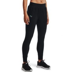 Spodenki sportowe damskie Under Armour Qualifier Run 2.0. Czarne spodenki sportowe damskie Under Armour, m, bez wzorów, do biegania. Za 499.00 zł.