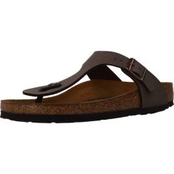 Japonki damskie Birkenstock Gizeh Birkoflor. Klapki damskie Birkenstock, bez wzorów, z materiału, bez obcasa, bez zapięcia. Za 349.00 zł.