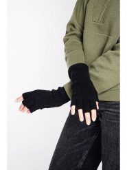 ASSUILI Rękawiczki w kolorze czarnym rozmiar: onesize. Czarne rękawiczki damskie Assuili, bez wzorów, z materiału. Za 113.10 zł.