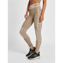 Damskie legginsy mid-rise Hummel Clea. Szare legginsy damskie Hummel, m, bez wzorów, z dzianiny. Za 170.00 zł.