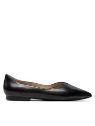 Caprice Baleriny 9-22110-42 Czarny. Czarne balerinki damskie Caprice, bez wzorów, ze skóry. Za 244.99 zł.