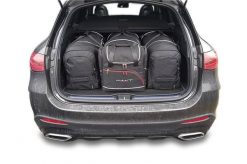 Torby Do Bagażnika Mercedes-Benz Glc Mhev 2022+ 4Szt Kjust. Czarne torby podróżne KJUST, bez wzorów, z kauczuku. Za 1,339.00 zł.