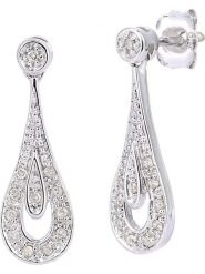 Revoni Złote kolczyki-wkrętki z diamentami rozmiar: onesize. Szare kolczyki damskie Revoni, z diamentem, złote. Za 1,522.99 zł.