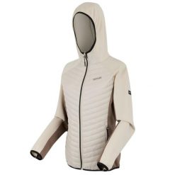 Kurtka damska hybrydowa Andreson. Białe kurtki damskie Regatta, bez wzorów, z puchu, bez kaptura. Za 247.65 zł.