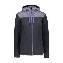Bluza damska z kapturem CMP. Szare bluzy damskie CMP, bez wzorów, z kapturem. Za 361.60 zł.