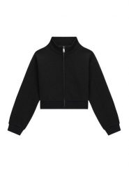 Guess Bluza J6BQ01 K6082 Czarny Regular Fit. Czarne bluzy dziewczęce Guess, z aplikacjami, z syntetyku, bez ramiączek, bez kaptura. Za 234.99 zł.