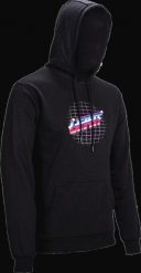 Bluza z kapturem LEATT Hoodie Core. Czarne bluzy damskie LEATT, l, bez wzorów, z materiału, z kapturem. Za 369.00 zł.