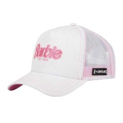 Damska Czapka Z Daszkiem Barbie. Białe czapki z daszkiem damskie CapsLab, bez wzorów. Za 205.99 zł.