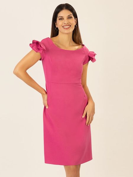 APART Sukienka w kolorze różowym rozmiar: 40. Różowe sukienki damskie Apart, bez wzorów, bez ramiączek. Za 187.96 zł.