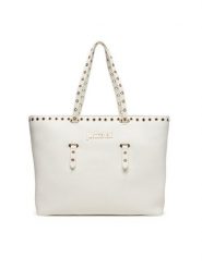 Just Cavalli Torebka 80RA4BU1 ZSB81 Biały. Białe shopper bag Just Cavalli, bez wzorów, ze skóry, bez dodatków. Za 769.99 zł.