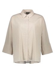 ONLY Koszula w kolorze beżowym rozmiar: XL. Brązowe koszule damskie Only, xl, bez wzorów, z bawełny, bez kołnierzyka, bez ramiączek. Za 104.95 zł.