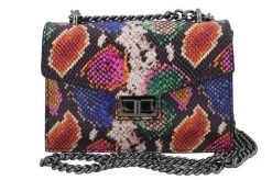 Listonoszka skórzana BARBERINI'S 970-31 kolorowa. Czarne shopper bag Barberinis, bez wzorów, ze skóry, bez dodatków. Za 269.99 zł.