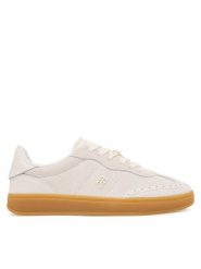 Tommy Hilfiger Sneakersy Heritage FW0FW08822 Biały. Białe obuwie sportowe damskie Tommy Hilfiger, ze skóry, bez zapięcia. Za 399.99 zł.