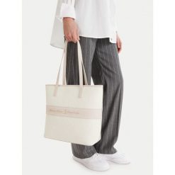 Torebka Beverly Hills Polo Club. Shopper bag Beverly Hills Polo Club, bez wzorów, bez dodatków. Za 299.99 zł.