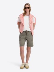 Timezone Bojówki "Marla" w kolorze khaki rozmiar: W29. Brązowe szorty damskie Timezone, bez wzorów, z tkaniny. Za 148.96 zł.