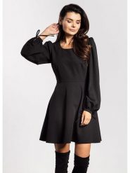 Awama Sukienka w kolorze czarnym rozmiar: S. Czarne sukienki damskie Awama, bez wzorów, bez ramiączek. Za 161.45 zł.