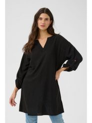 Cream Tunika w kolorze czarnym rozmiar: 46. Czarne tuniki damskie Cream, bez wzorów, bez kołnierzyka, bez ramiączek. Za 113.99 zł.
