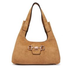 Torebka Guess. Brązowe torebki klasyczne damskie Guess, bez dodatków. Za 584.99 zł.