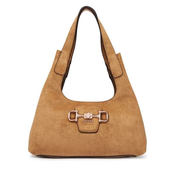 Torebka Guess. Brązowe torebki klasyczne damskie Guess, bez dodatków. Za 584.99 zł.