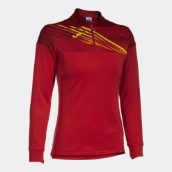Bluza damska Joma Elite X. Czerwone bluzy damskie Joma, l, bez wzorów, z elastanu, bez kaptura. Za 117.75 zł.