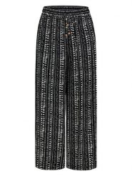 Eight2Nine Spodnie w kolorze czarno-białym rozmiar: M. Czarne spodnie materiałowe damskie Eight2Nine, bez wzorów, z materiału. Za 86.99 zł.