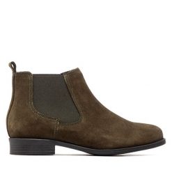 Sztyblety Filipe. Brązowe botki damskie Filipe, bez obcasa, na płaskiej podeszwie, bez zapięcia. Za 359.99 zł.