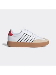 Adidas Sneakersy "Barreda" w kolorze biało-beżowym rozmiar: 46. Białe obuwie sportowe damskie Adidas, z materiału, bez zapięcia. Za 191.42 zł.
