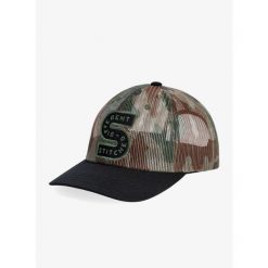 Czapka z daszkiem Stance Standard Adjustable Mesh Cap - camo. Brązowe czapki z daszkiem damskie Stance, bez wzorów, z meshu. Za 101.99 zł.
