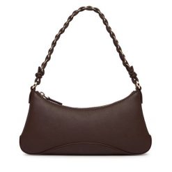 Torebka HUGO. Brązowe torebki klasyczne damskie Hugo, bez dodatków. Za 519.99 zł.