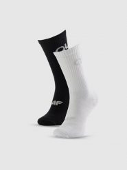 4F Skarpetki długie (2-pack) damskie 4F x Anna Lewandowska - multikolor 39-42. Skarpetki damskie 4F, bez wzorów, z bawełny. Za 59.99 zł.