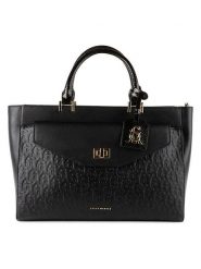 Steve Madden Torebka w kolorze czarnym - 34 x 23 x 12 cm rozmiar: onesize. Czarne torebki klasyczne damskie Steve Madden, z materiału, z tłoczeniem, bez dodatków. Za 280.44 zł.