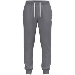 Spodnie dresowe bawełniane z brzegiem Jako One. Szare spodnie sportowe damskie JAKO, m, bez wzorów, z bawełny, na fitness i siłownię. Za 268.00 zł.