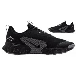 Buty sportowe damskie Nike Juniper Trail 3. Czarne obuwie sportowe damskie Nike, bez zapięcia, do biegania. Za 352.99 zł.