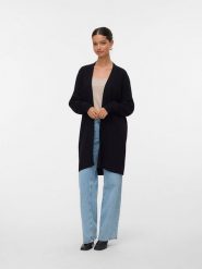 Vero Moda Kardigan w kolorze czarnym rozmiar: S. Czarne kardigany damskie Vero Moda, s, bez wzorów. Za 91.77 zł.