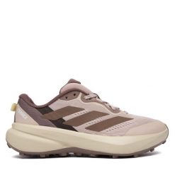 Trekkingi adidas. Brązowe obuwie trekkingowe damskie Adidas, bez zapięcia. Za 362.99 zł.