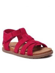 Lasocki Kids Sandały CI12-PATTY-01 Różowy. Czerwone sandały dziewczęce Lasocki Kids, ze skóry, bez obcasa, bez zapięcia. Za 139.99 zł.
