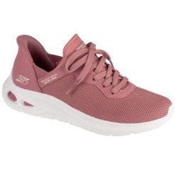 Buty sportowe Sneakersy damskie, Slip-Ins Bobs Sport Unity - Pinch Of Luck. Czerwone obuwie sportowe casual damskie Skechers, trekkingowe. Za 299.99 zł.