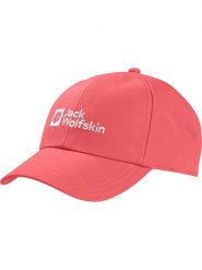 Jack Wolfskin Czapka w kolorze różowym rozmiar: onesize. Różowe czapki z daszkiem damskie Jack Wolfskin, bez wzorów, z bawełny. Za 105.14 zł.