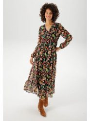 Aniston Sukienka ze wzorem rozmiar: 44. Sukienki damskie Aniston, bez wzorów, bez ramiączek. Za 95.99 zł.