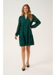 CULTURE Sukienka w kolorze zielonym rozmiar: XXL. Zielone sukienki damskie Culture, bez wzorów, z bawełny, bez ramiączek. Za 130.99 zł.