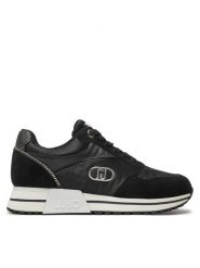 Liu Jo Sneakersy Johanna 02 BF4025 PX522 Czarny. Czarne obuwie sportowe damskie Liu Jo, z materiału, bez zapięcia. Za 419.99 zł.
