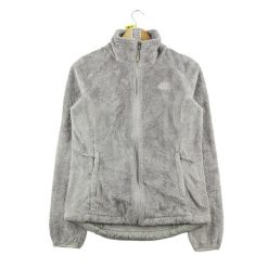 Second life - Damska kurtka polarowa Osito TNF szara - Stan dobry. Szare kurtki damskie The North Face, bez wzorów, z polaru, bez kaptura. Za 149.06 zł.