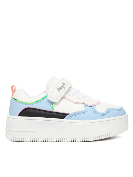 Primigi Sneakersy AVANT-8974044 Biały. Białe buty sportowe dziewczęce Primigi, bez wzorów, ze skóry, bez zapięcia. Za 119.99 zł.