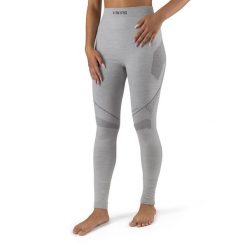 Spodnie termoaktywne damskie Viking Lava, Merino PrimaLoft. Szare spodnie sportowe damskie Viking, na zimę, xs, bez wzorów, narciarskie, Primaloft. Za 279.90 zł.