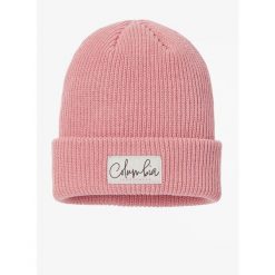 Czapka zimowa damska Columbia Lost Lager II Beanie - pink agave/script. Czerwone czapki damskie Columbia, na zimę, bez wzorów. Za 89.99 zł.
