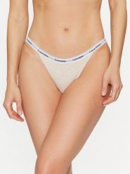 Calvin Klein Underwear Figi klasyczne 000QD5215E Beżowy. Brązowe figi Calvin Klein Underwear, bez wzorów, z bawełny. Za 89.99 zł.