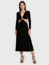 Undress Code Sukienka koktajlowa Showstopper 476 Czarny Regular Fit. Czarne sukienki damskie Undress Code, bez wzorów, z syntetyku, wizytowe, bez ramiączek. Za 389.99 zł.