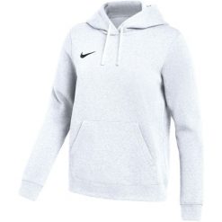 Bluza damska Nike Park 26 Fleece Hoodie. Białe bluzy damskie Nike, bez wzorów, z bawełny, bez kaptura. Za 186.99 zł.