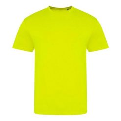 Koszulka Unisex Dla Dorosłych Electric Triblend. Zielone bluzki damskie AWDIS, s, bez wzorów, bez kołnierzyka, bez ramiączek. Za 72.99 zł.
